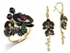 Roberto Bravo 推出 Black Orchids 系列珠寶：黑色蘭花