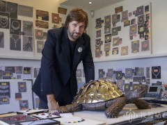 法國奧賽博物館展出一只寶格麗“Tortue de Soirée” 海龜珠寶雕塑