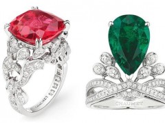 尚美巴黎推出高級珠寶新作：羽毛頭飾與吊鐘花