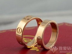 卡地亞玫瑰金對戒會掉色嗎