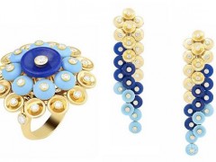 梵克雅寶推出Bouton d’Or新作：青金石，綠松石，黃金