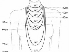 常見的項(xiàng)鏈尺寸及佩戴技巧