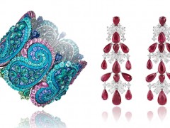 Chopard蕭邦推出2017 Red Carpet高級珠寶新作：阿拉伯刺繡、地毯花紋與水晶吊燈