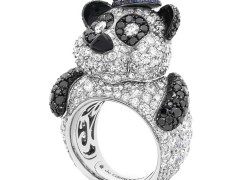 德·克里斯可諾De Grisogono Hip-Hop Panda 熊貓戒指
