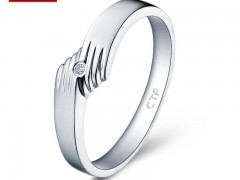 周大福白金戒指價格一般多少錢 周大福白金戒指款式圖片介紹