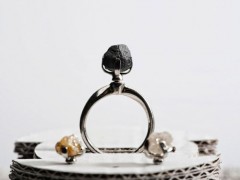 可互換原石鉆戒 創(chuàng)意十足