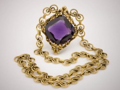 蒂芙尼紫水晶項(xiàng)鏈100周年慶【圖】