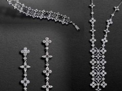 LV蕾絲珠寶圖片 路易威登蕾絲元素珠寶系列