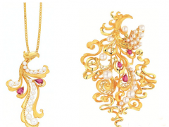 周大福2015故宮文化珠寶系列首飾