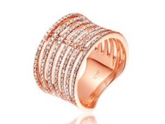 最新款周大福碎鉆戒指及報價