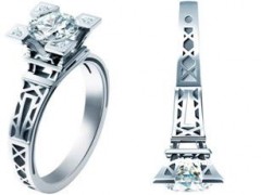 IDO埃菲爾鐵塔鉆戒多少錢?