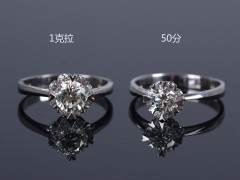買個一克拉的裸鉆需要多少錢?