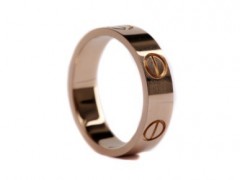 卡地亞玫瑰金鉆戒多少錢