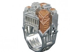 戒指上的城市，戒指創(chuàng)意的流行元素