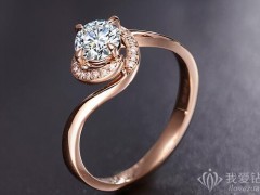 如何鑒別18k玫瑰金鉆石戒指真假_如何選18k玫瑰金鉆石戒指