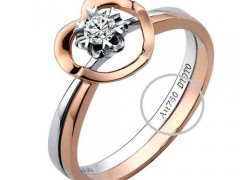 如何鑒別au750鉆石戒指真假_如何選au75鉆石戒指