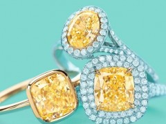 蒂芙尼黃鉆戒指價格及多少錢 tiffany蒂芙尼黃鉆戒指圖片
