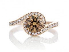 1克拉淺褐sl鉆戒多少錢及價格款式圖片