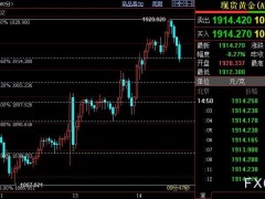 國際金價短線下看1905美元