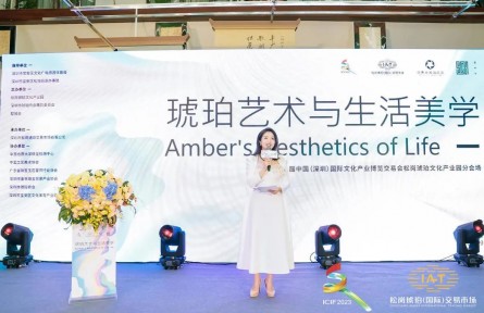 6月7日，“琥珀藝術(shù)與生活美學論壇”在文博會松崗琥珀分會場隆重舉行